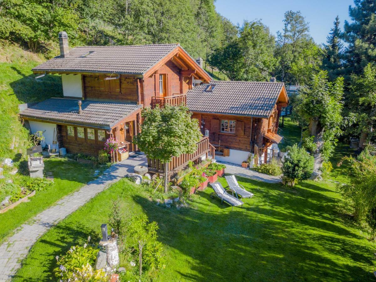 Chalet Les Rindes Nendaz Exteriör bild